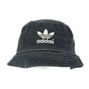 adidas★アディダス★帽子★バケットハット★ベロア素材★青★ブルー◆1-276