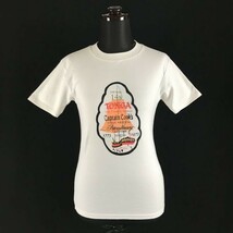 送料込★サザビー★キャプテンクックビッグプリント/半袖Tシャツ【レディースS/白】◆BF262_画像1