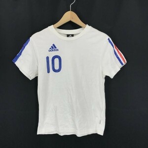 adidas★半袖Ｔシャツ【キッズ140/白/ホワイト】アディダス◆BG511