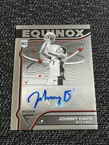 【RC】 Johnny Davis ジョニー・デイビス 2022-23 Panini NBA Flux Equinox Rookie Auto 直筆サイン ウィザーズ