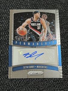 Seth Curry セス・カリー 2019-20 Panini NBA Prizm Auto 直筆サイン ブレイザーズ マーベリックス Stephen Curry 弟