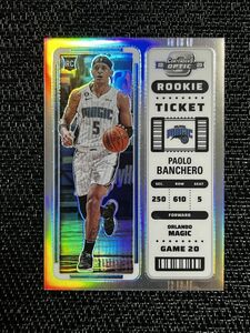 Paolo Banchero パオロ・バンケロ 2022-23 Panini NBA Contenders Optic Rookie Ticket Silver Prizm RC マジック