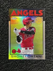 大谷翔平 2021 Topps Chrome 1986 Refractor #86BC-9 Shohei Ohtani MLB