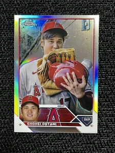 大谷翔平 2023 Topps Chrome Image Variation Refractor #17 Shohei Ohtani MLB ショートプリント *説明必読