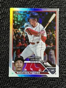 吉田正尚 2023 Topps Update Series Rainbow Foil #US5 Masataka Yoshida ルーキー RC MLB