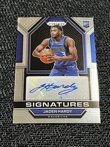 【RC】 Jaden Hardy ジェイデン・ハーディ 2022-23 Panini NBA Prizm Rookie Auto 直筆サイン マーベリックス