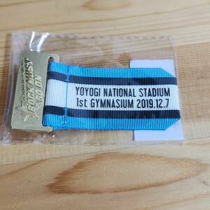矢沢永吉　会場限定ピンバッジ(ROCK　MUST　GO　ON　2019年12月7日 代々木ナショナルスタジアム　)