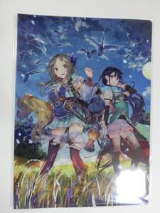 新品 PS4 ★ゲームグッズ★ フィリスのアトリエ クリアファイル ★多少の値下げ可能です。質問欄にてどうぞ★