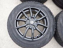 G.Speed G-02 15インチ ICE ASIMMETRICO PLUS 185/60R15 88Q スタッドレスタイヤ 4本SET シエンタ_画像2