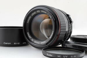 【美品 保障付 動作確認済】Canon New FD NFD 50mm f1.2 L Standard MF Manual Focus Lens キャノン 標準レンズ #Q6134