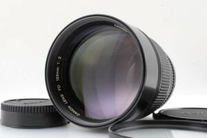 【超美品 保障付 動作確認済】Canon New FD NFD 135mm f2 MF Telephoto Lens キャノン ポートレート レンズ #Q6671