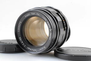【良品 保障付 動作確認済】 8枚玉 Pentax Super Takumar 50mm f1.4 M42 SCREW MANUAL ペンタックス タクマー 単焦点レンズ #Q6306