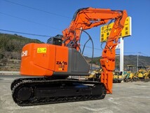 油圧ショベル(ユンボ) 日立建機 ZX135USK-3 2012年 7,787h 解体仕様 ２ピースブーム 回転フォーク ５本配_画像3