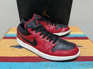 20年製！★ エア　ジョーダン　1 retro low reverse bred 赤×黒　air jordan 検索 high OG シカゴ　bred コラボ　ダンク　オリジナル　