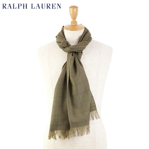 新品 アウトレット 14253 マフラー polo ralph lauren ポロ ラルフ ローレン バージン ウール 100% スカーフ