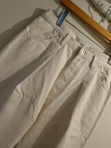 ヘリル　HERILL カシミヤ混　デニムパンツ　20-030-HL-8040-3　Cashmere denim tuck 4PK　定価55000円　新品同様_画像2