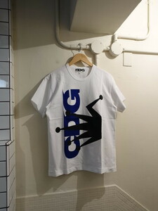 CDG コムデギャルソン　×　STUSSY Tシャツ　サイズL　SZ-T016