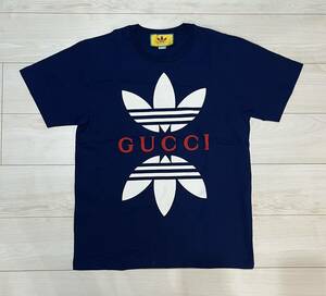 原宿GUCCI POPUP店購入 GUCCI × ADIDAS グッチ × アディダス Tシャツ