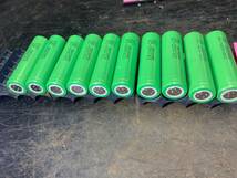 C26　INR18650リチウムイオン　単電池 　10本セット　3.7-4.2V　ジャンク品です！！！_画像3
