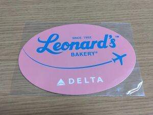 leonard's レナーズ ステッカー デルタ delta ドーナツ