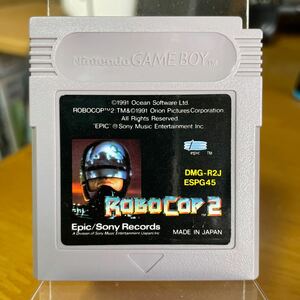 ★極美品★GBソフト多数出品中！全商品同梱OK！ロボコップ2 ROBOCOP ゲームボーイ 