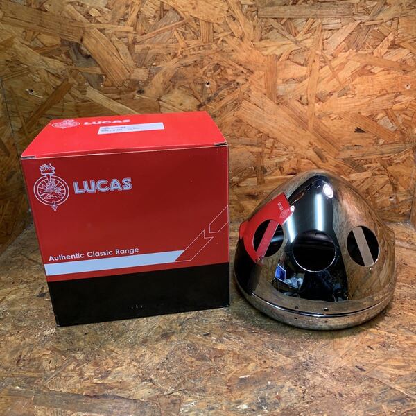 ルーカス 純正 ヘッドライト 7インチ トライアンフ AJS BSA LUCAS triumph SR (WW10148L)