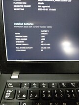 タッチパネル搭載 Lenovo Thinkpad X280 core i5 8250U SSD 256GB メモリ 8GB wi-fi Bluetooth カメラ Office2021 即使用可 1週間保証_画像8