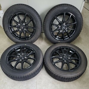 軽自動車に155/65R14 ブリヂストン BLIZZAK VRX2 スタッドレス バリ山4本セット