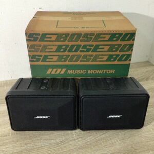 1412 BOSE ボーズ 101 MUSIC MONITOR スピーカー ペアセット ミュージックモニター シリアル連番 箱付き 音響