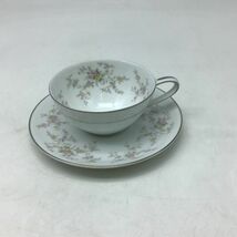 1539 NORITAKE CHINA ノリタケ ARLENE カップ＆ソーサー 6客 洋食器 ティーセット 茶器 コーヒー 紅茶_画像2