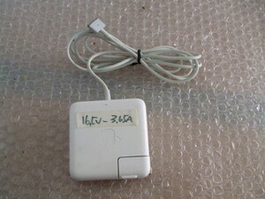 Apple A1435 60W AC adaptor MagSafe2 difference included width 15mm 16.5v-3.65A junk treatment 