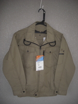 Bigborn　空調風神服 BK6037F Mサイズ　フルハーネス用 長袖ジャケット　カーキ色_画像1
