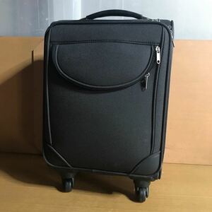 N1114-4 ESCAPE'S エスケープ キャリーケース スーツケース ブラック 鍵付き 小型 旅行カバン