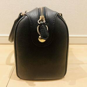 【美品】COACH コーチ ショルダーバッグ ハンドバッグ 2way F57521 サッチェル ミニベネット ネイビーの画像5