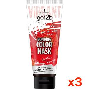 3 шт. комплект got2b склеивание * цвет маска экзотический rouge 180g