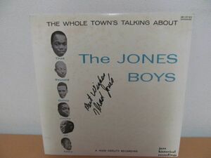 (55626)サイン入り　THAD JONES　サド・ジョーンズ　THE JONES BOYS　HR-107-EV　LP　USED　保管品