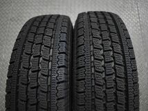 145/80R12　80/78N　LT　スタッドレス＆鉄ホイール　４本セット　中古品　スズキ　エブリィバンより_画像3