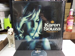 ZK4｜【 LP / 2017MUSIC BROKERS mexico orig 180g vinyl / SISV 】Karen Souza（カレン・ソウサ）「Essentials II」黒盤