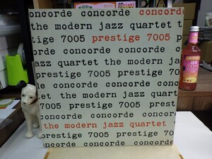 ZK4｜【 LP / Prestige 7005 US stereo / 両面RVG刻印(SIDE2: 手書きRVG) 】M.J.Q.「CONCORDE」