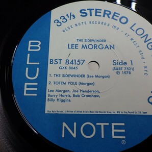 ZK4｜【 LP / BLUE NOTE 名盤150選シリーズ / w/OBI 】Lee Morgan（リー・モーガン）「ザサイドワインダー」の画像5