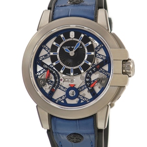 [3 year guarantee ] Harry Winston Ocean Project Z10 OCEABI42ZZ001 alloy Retrograde limitation self-winding watch men's wristwatch 