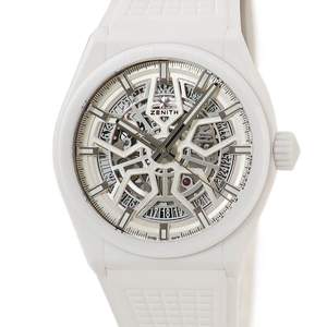 【3年保証】 ゼニス デファイ クラシック ホワイトセラミック 49.9002.670/01.R792 未使用 スケルトン エリート 自動巻き メンズ 腕時計