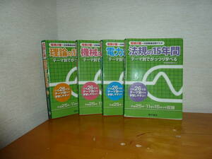 送料込　電験2種1次試験過去問マスタ　４点セット（電験問題研究会）