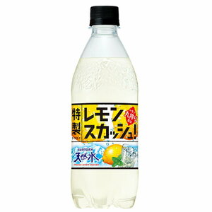 サントリー　天然水　特製レモンスカッシュ　500ml　複数可