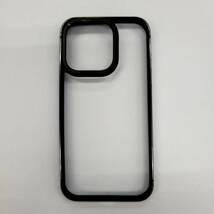 ★【在庫処分価格】MQman iPhone15 Pro バンパー 側面ケース iPhone15Pro ブラック☆C12-193a_画像2