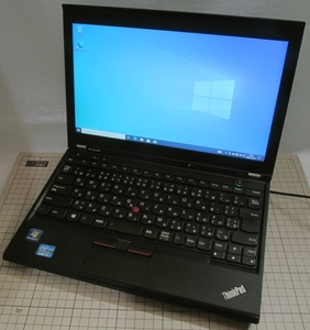 Lenovo ThinkPad X230i 23069FJ / core i3 3120M 2.50GHz / HDD：500G / MEM：8GB / Windows10 Pro 22H2 64ビット ジャンク品