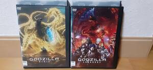 ゴジラGODZILLA 「星を喰う者」「決戦機動増殖都市」DVD2作品巻セット　レンタル落ち　送料１８０円～ 宮野真守/櫻井孝宏/花澤香菜