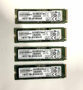 K51206173 SAMSUNG NVMe 512GB SSD 4点【中古動作品】