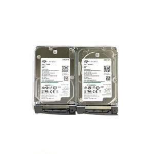 K5120869 SEAGATE 600GB SAS 2.5インチ HDD 2点【中古動作品】