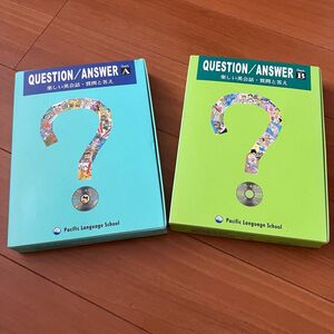QUESTION/ANSWERセットA.B CD、カード付 English 子供用英語教材